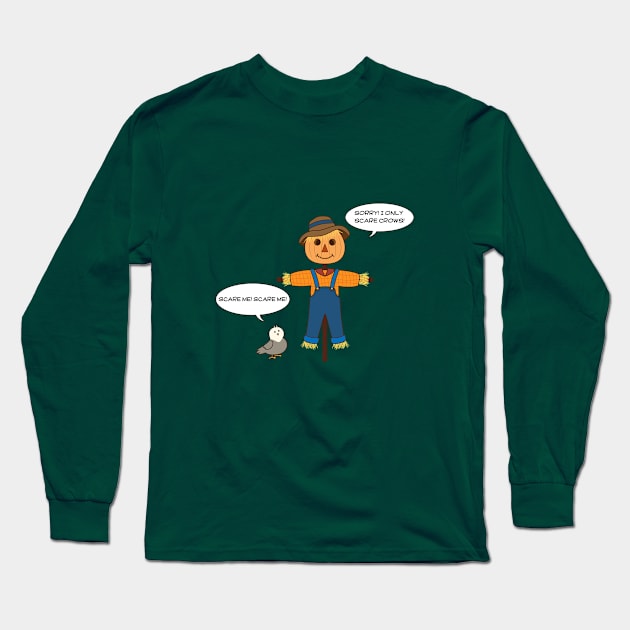 Scarecrow Long Sleeve T-Shirt by chyneyee